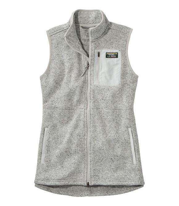 L.L. Bean Jackets & Blazers - Women's L.L.Bean Sweater Fleece Long Vest